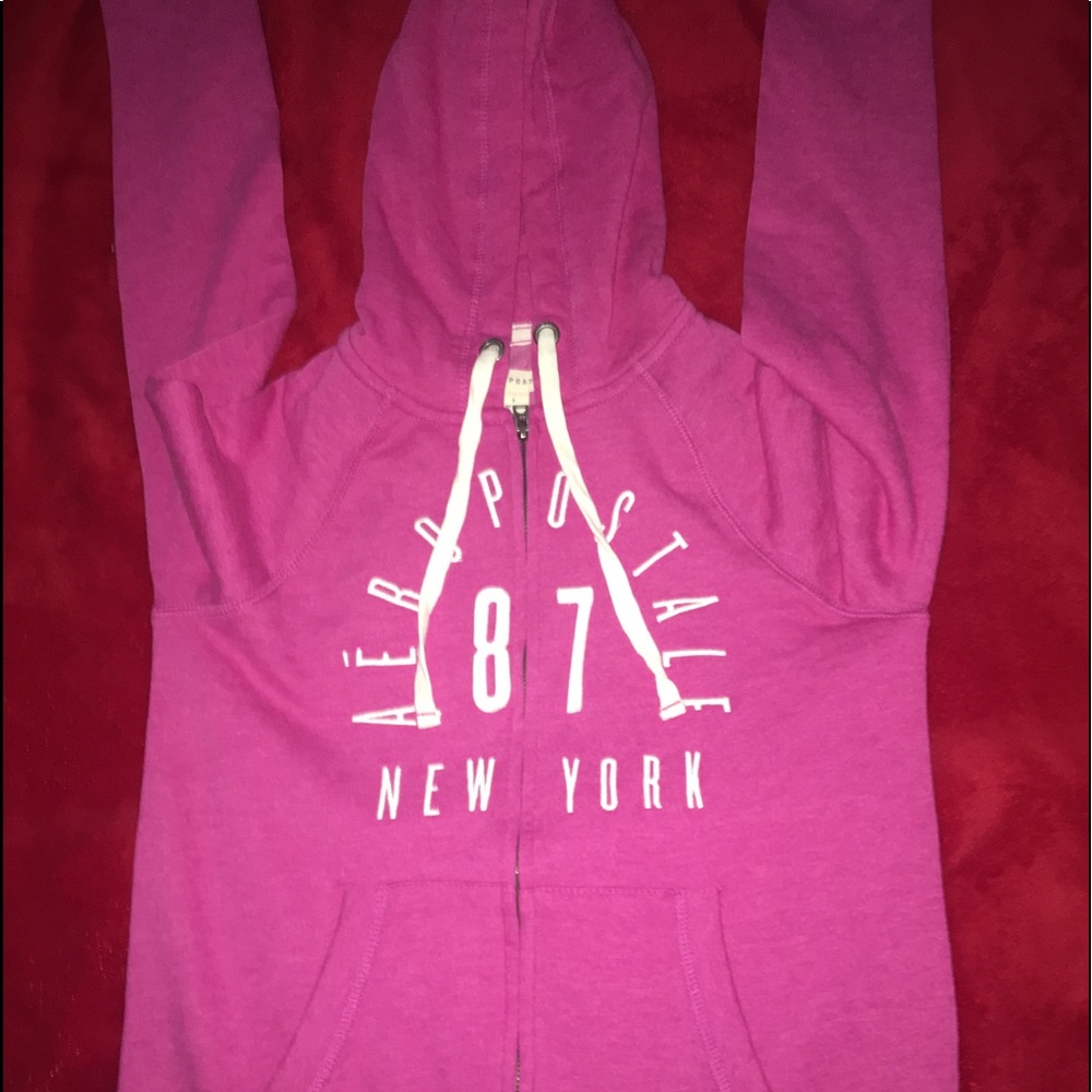 Areo Pink zip up